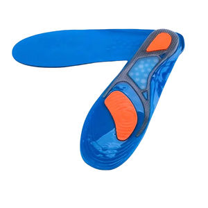 orthopedic insole with heel pad