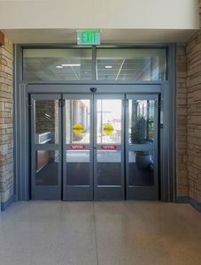 hospital door