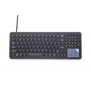 medical keyboard with touchpad