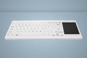 keyboard with touchpad