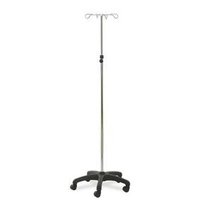 IV pole on casters 1