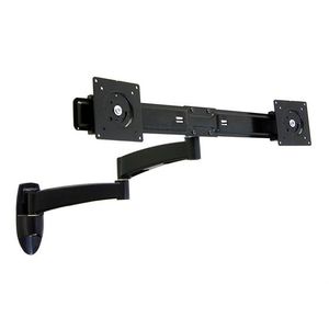 wall-mounted monitor support arm / medical / articulated