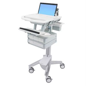 medicine distribution computer cart
