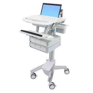 medicine distribution computer cart