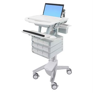 medicine distribution computer cart