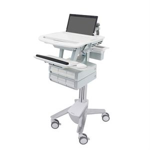 medicine distribution computer cart