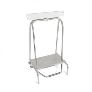 waste bag holder trolley