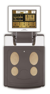 bio-impedancemetry body composition analyzer / with LCD display / platform