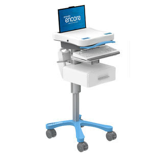 computer cart with drawer