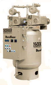 medical vacuum system / rotary vane / oil-free