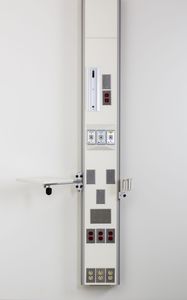 wall-mounted bed head unit