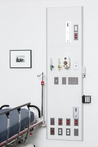 wall-mounted bed head unit