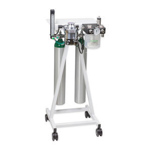 trolley-mounted veterinary anesthesia workstation 1