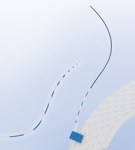 drainage catheter guidewire