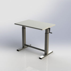 medical instrument packing table