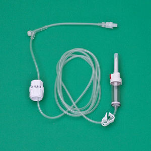 infusion set with drip chamber