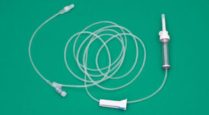 infusion set with drip chamber 1