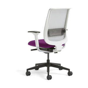 office chair / on casters / with armrests / rotating