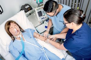 nursing care patient simulator