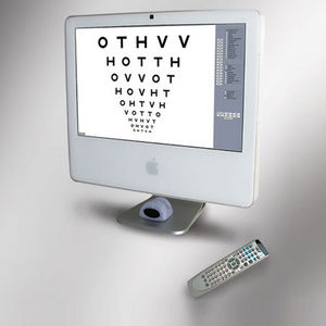 optotype chart monitor