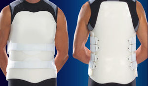 thoraco-lumbo-sacral support corset