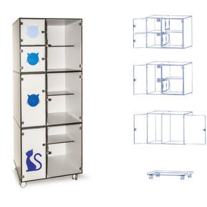 cat veterinary cage