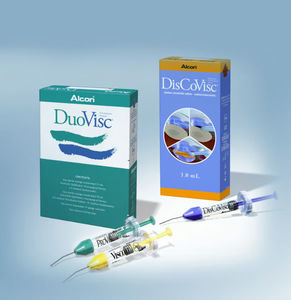 ophthalmic viscoelastic solution injection syringe