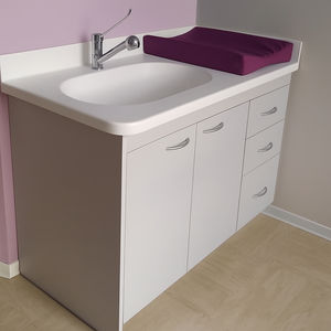 biocleanable changing station