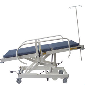 emergency stretchers / non-magnetic / hydraulic / reverse Trendelenburg