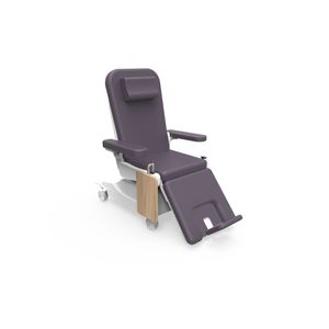 electric dialysis chair / 3-section / height-adjustable / on casters