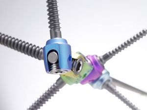 thoraco-lumbar spinal osteosynthesis unit / posterior / adult