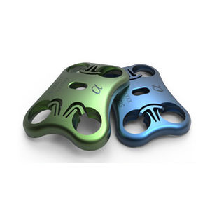 lumbo-sacral arthrodesis plate / anterior / 1 level