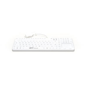 medical keyboard with touchpad