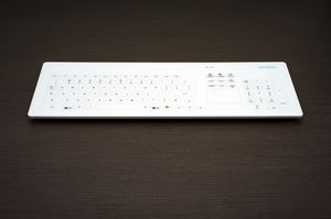 medical keyboard with touchpad