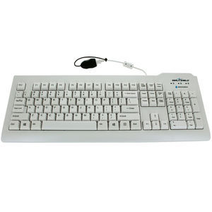 medical keyboard with numeric keypad