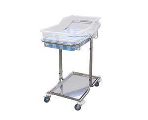 fixed-height hospital bassinet