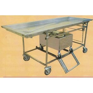 embalming workstation on casters