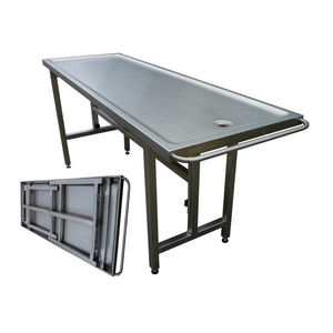 stainless steel embalming table