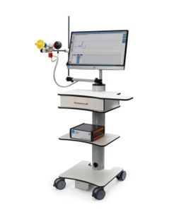 PFT system with DLCO measurement