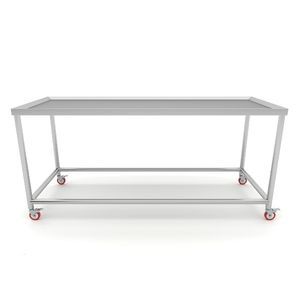 embalming table on casters