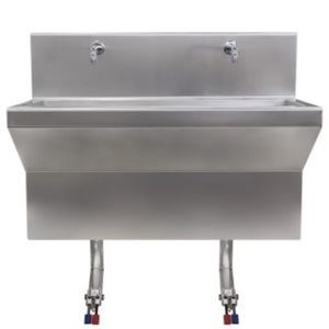 2-bay surgical sink 1