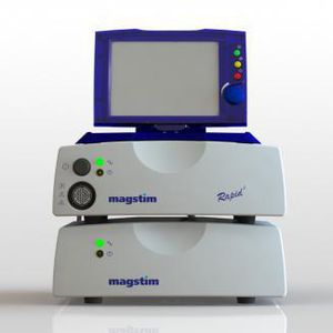 TMS + rTMS transcranial magnetic stimulator