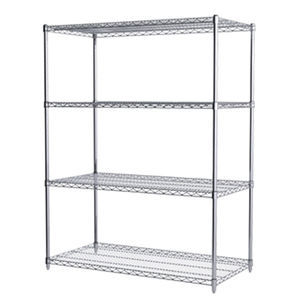 4-shelf shelving unit 1