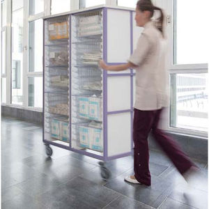 hospital linen trolley