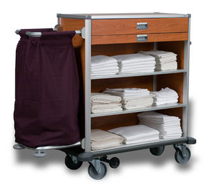 clean linen trolley