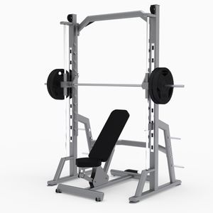 inclined weight training bench