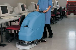walk-behind scrubber-dryer