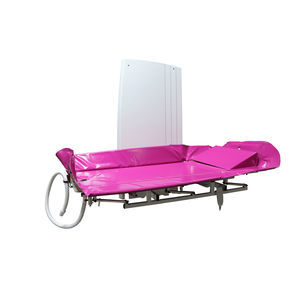 height-adjustable shower trolley