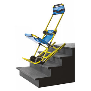 stair-climbing transfer chair / on casters / folding