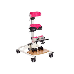 manual stander / on casters / walking / pediatric